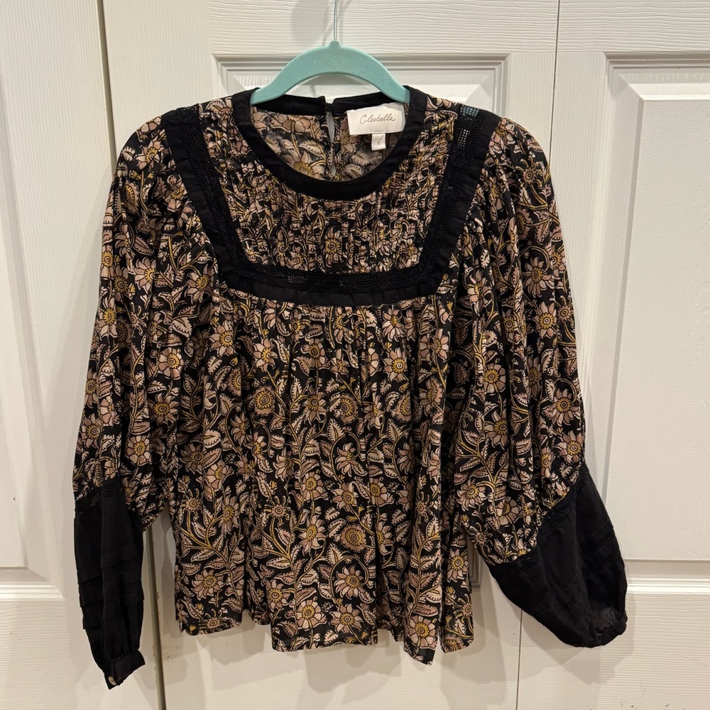 Cleobella top with button back